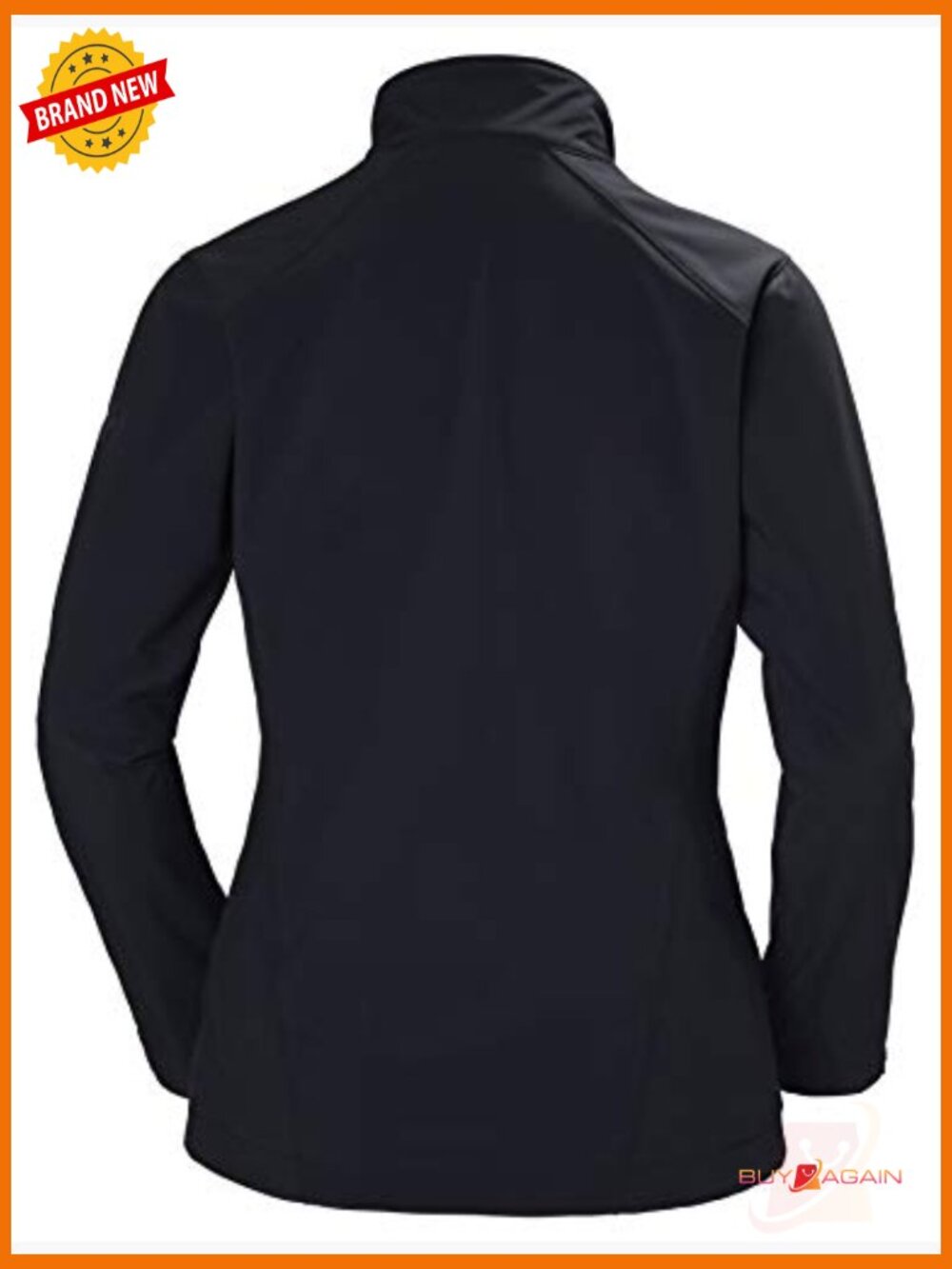 Versatile Softshell Jacket - Athletic Cut, Water Resistant, Fleece Backed, - Picture 3 of 4